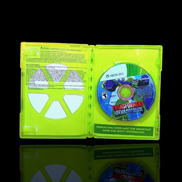 Transformers Devastation XBox 360 Case and Disc VGUC - Picture 3 of 7